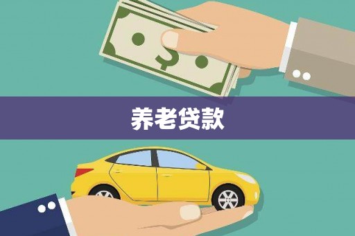 乡城养老贷款