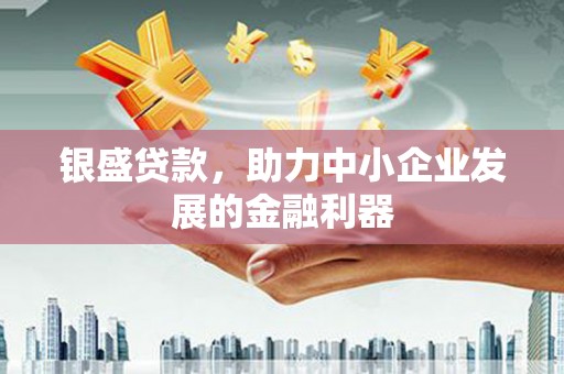 东西湖银盛贷款，助力中小企业发展的金融利器