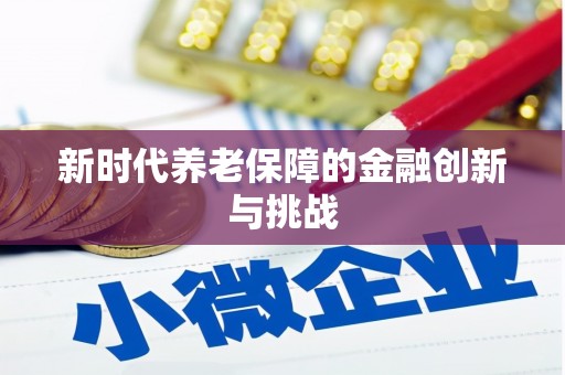 清水河新时代养老保障的金融创新与挑战