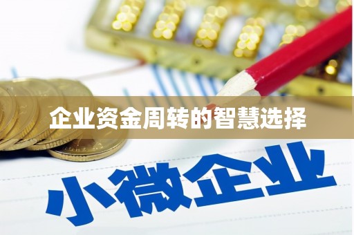 茂县企业资金周转的智慧选择