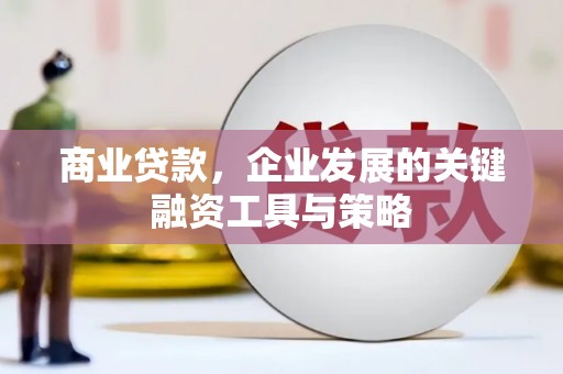 扶绥商业贷款，企业发展的关键融资工具与策略