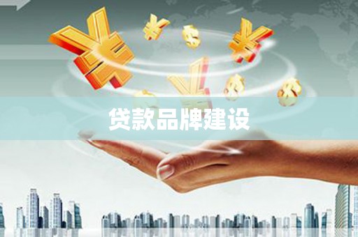 苏尼特右旗贷款品牌建设