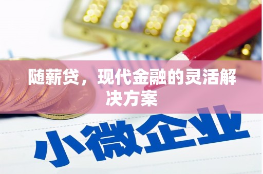 宝兴随薪贷，现代金融的灵活解决方案