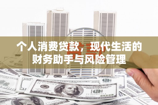 邗江个人消费贷款，现代生活的财务助手与风险管理