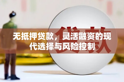 吕梁无抵押贷款，灵活融资的现代选择与风险控制