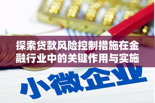 河池探索贷款风险控制措施在金融行业中的关键作用与实施策略