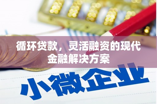 燕巢循环贷款，灵活融资的现代金融解决方案