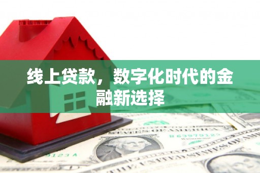 茂林线上贷款，数字化时代的金融新选择