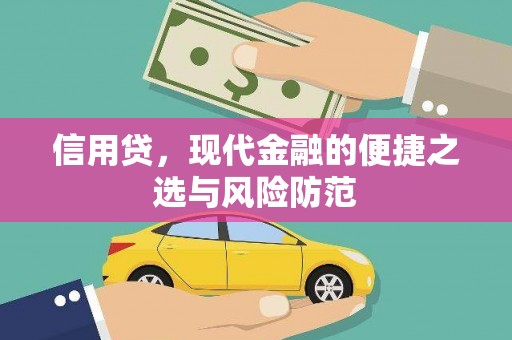 常山信用贷，现代金融的便捷之选与风险防范