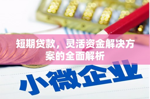 户县短期贷款，灵活资金解决方案的全面解析