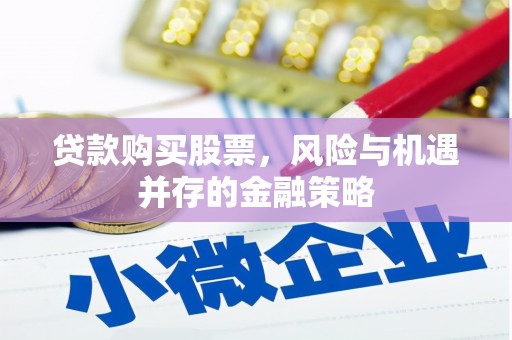 国姓贷款购买股票，风险与机遇并存的金融策略