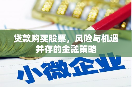 赤城贷款购买股票，风险与机遇并存的金融策略