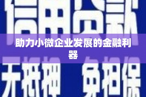 吴中助力小微企业发展的金融利器