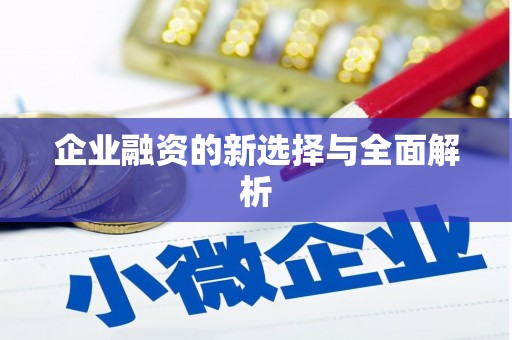 车城企业融资的新选择与全面解析